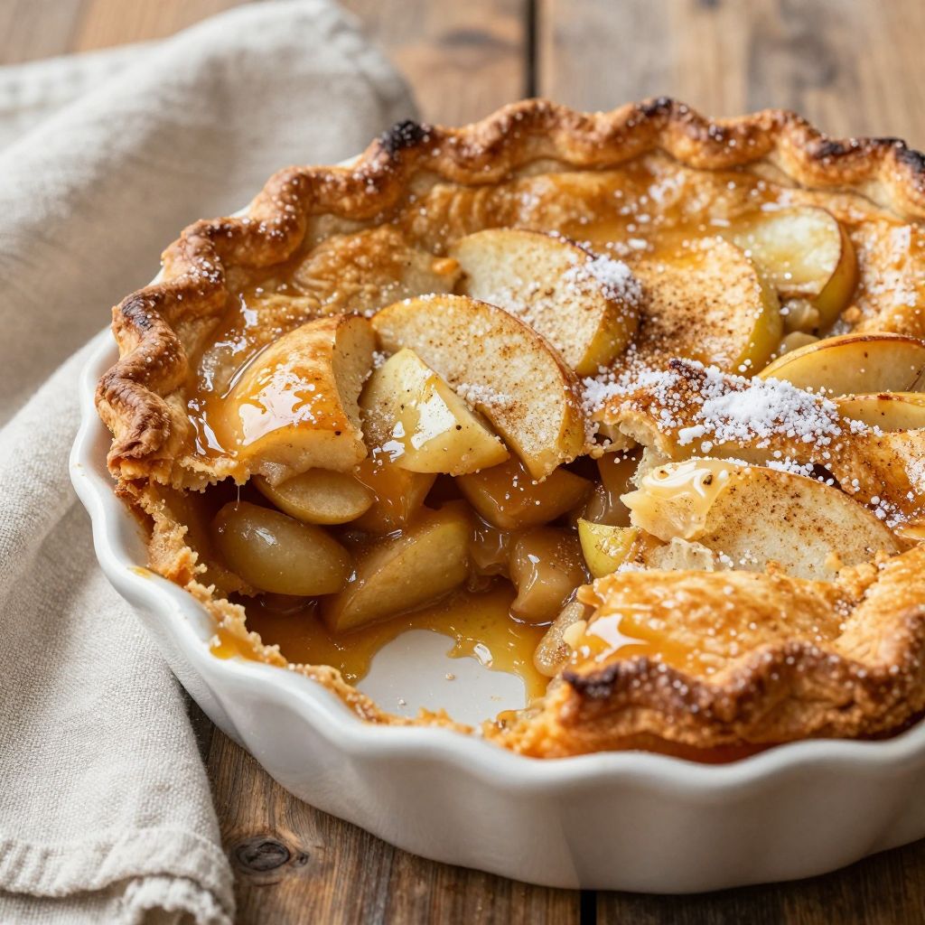 Apple Pie Closeup