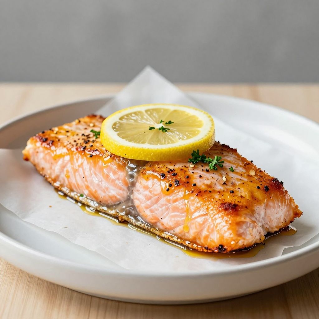 Flaky Baked Salmon