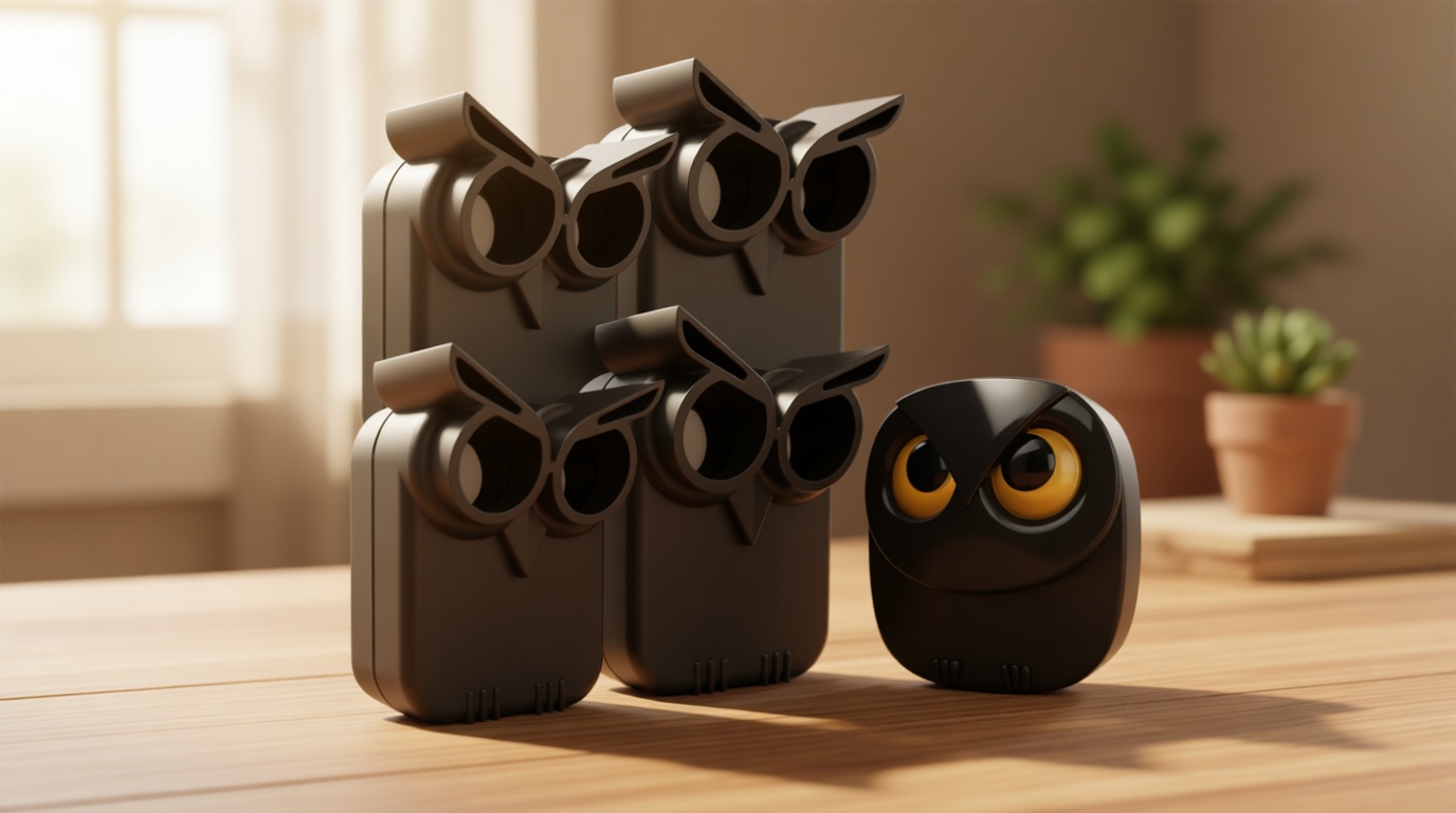 1/2 Mile Long Range Wireless Driveway Alarm Outdoor Weather Resistant Motion Sensor&Detector-Home&Office DIY Security Alert System-Monitor&Protect Outdoor/Indoor Property - 1 Receiver and 4 Sensors Recycled Claim Standard Blended