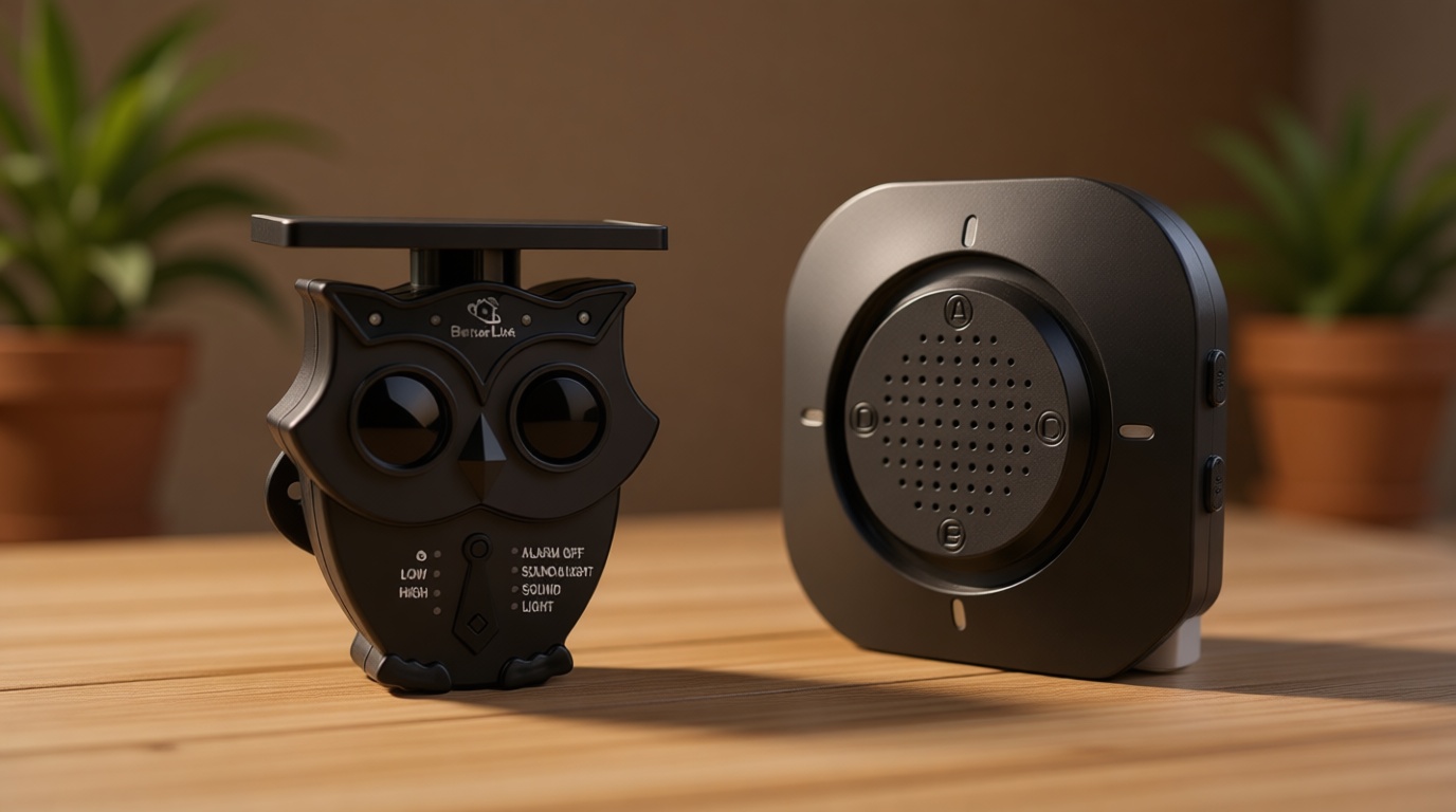 1/2 Mile Long Range Solar Wireless Driveway Alarm System IP65 Weatherproof Outdoor Motion Detectors&Sensor 120dB Siren Sound Light Security Alert System Monitor&Protect Outdoor/Indoor Property(1R2S)