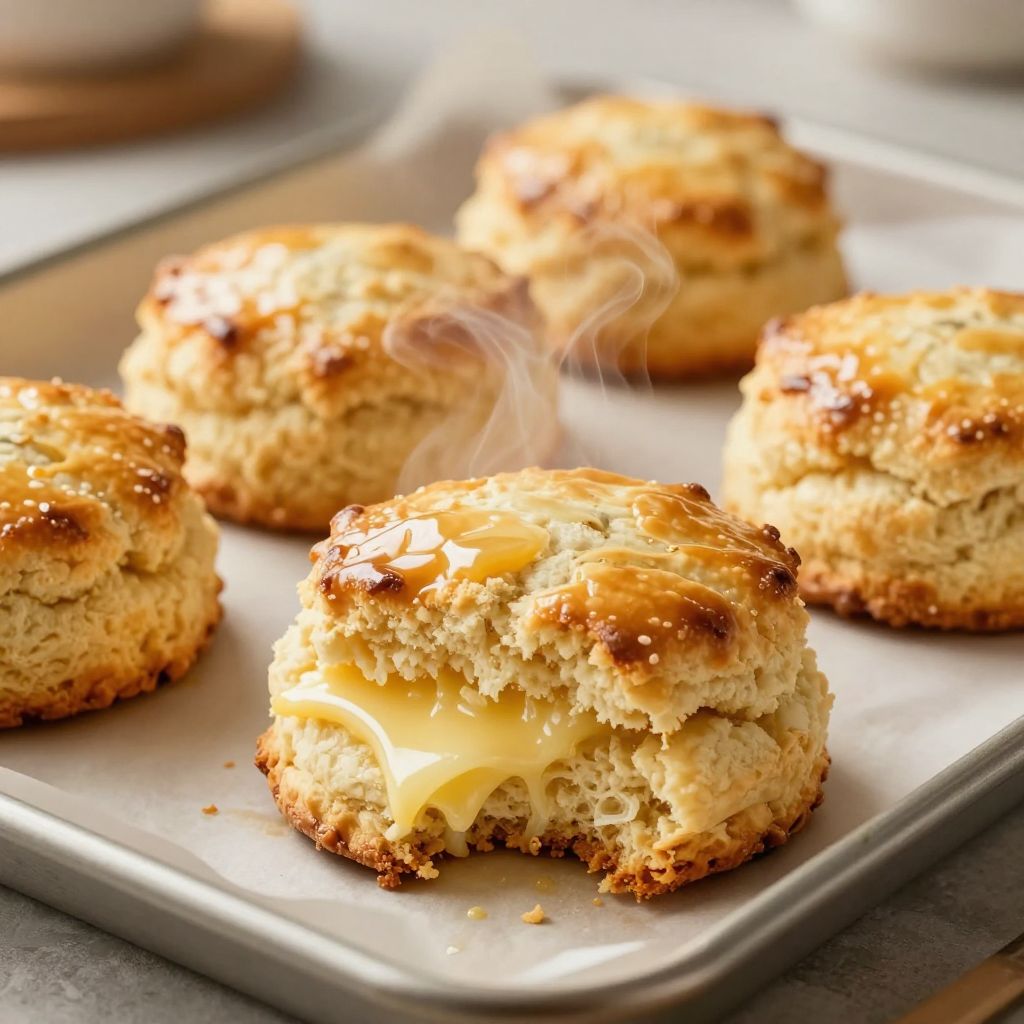 Biscuit Fresh Out of Oven