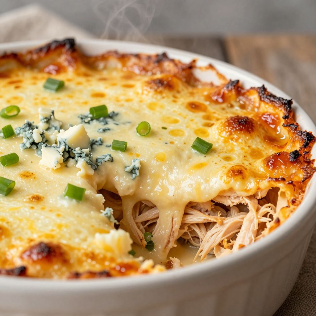 Buffalo Chicken Dip Step by Step