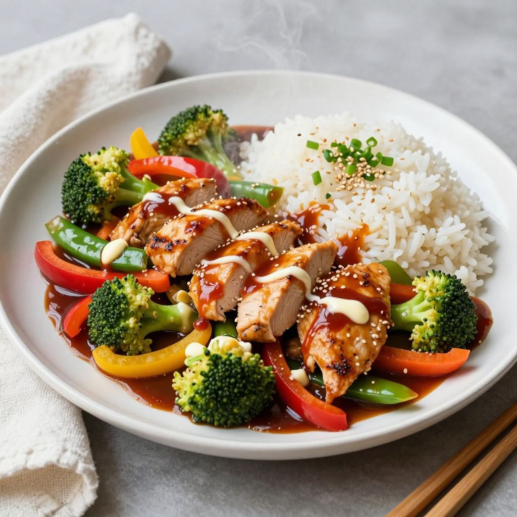 Chicken stir-fry
