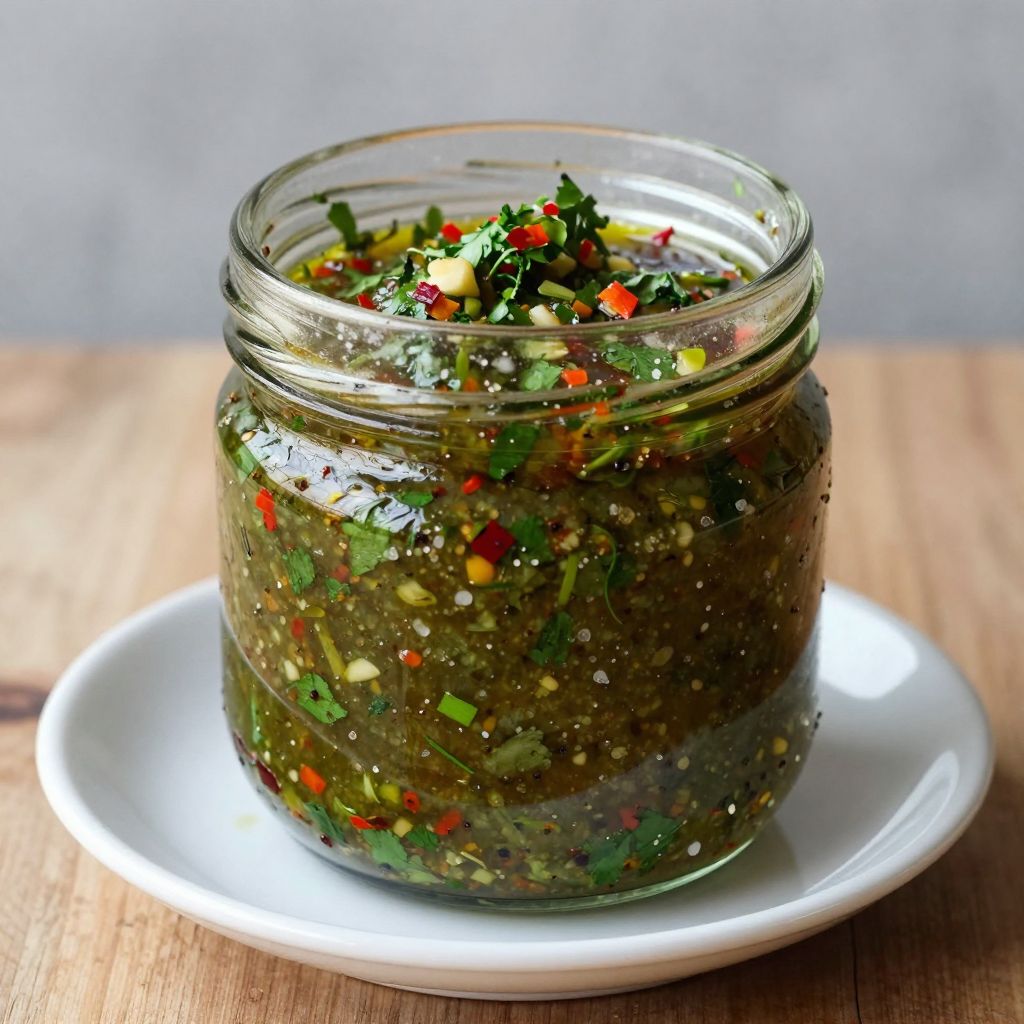 Chimichurri Finished Jar