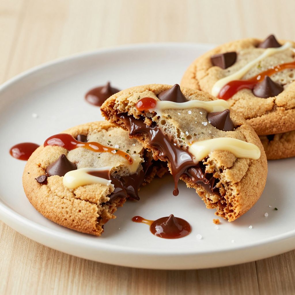 Finished Chocolate Chip Cookies