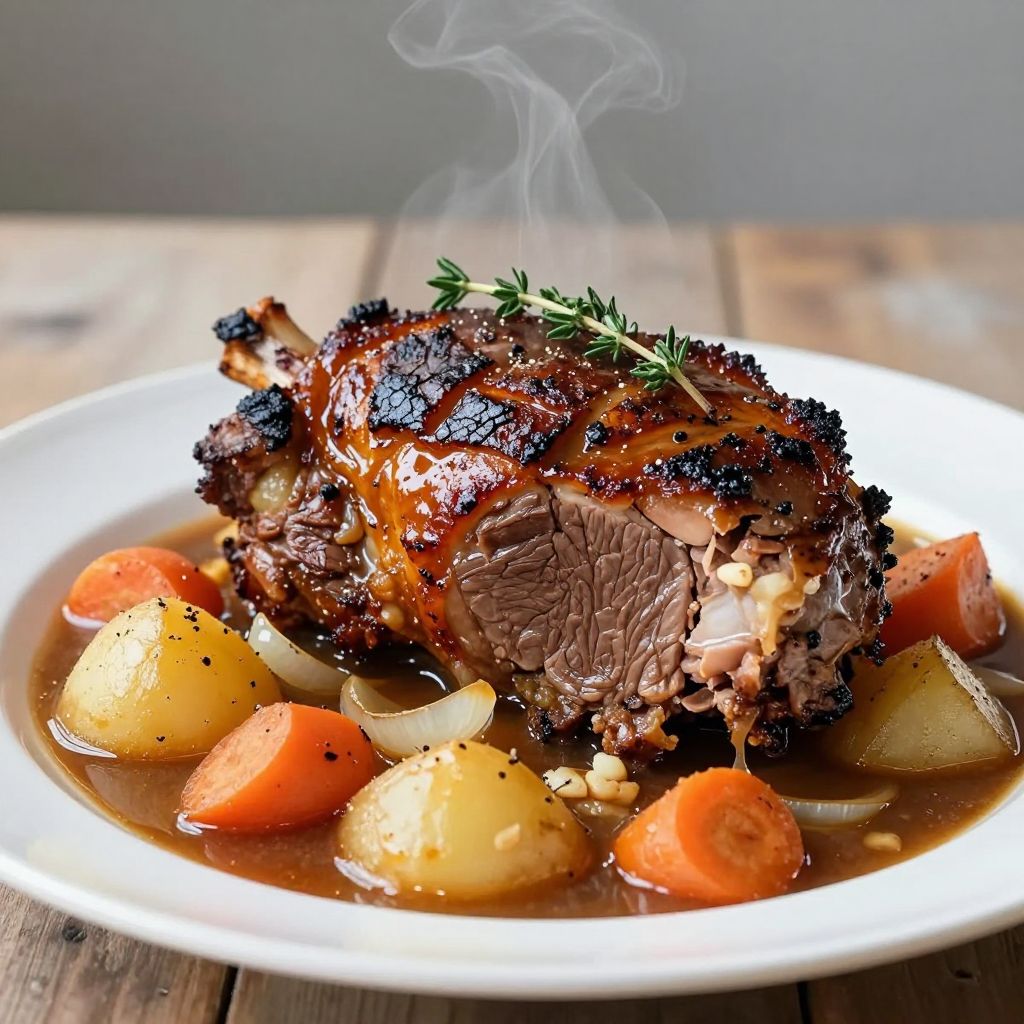 Chuck Roast in a Dutch oven
