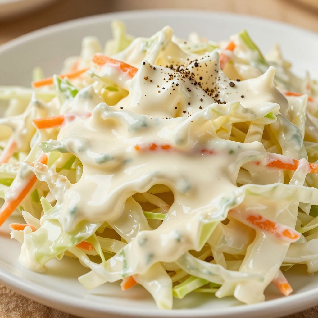 Coleslaw Preparation Step