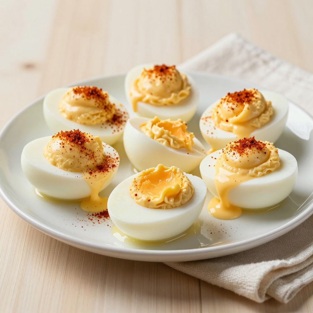 Deviled Eggs Plated Image
