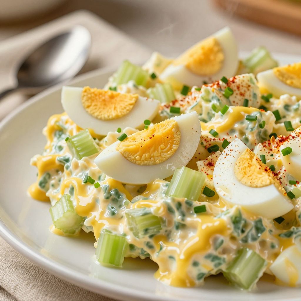 Egg Salad Preparation