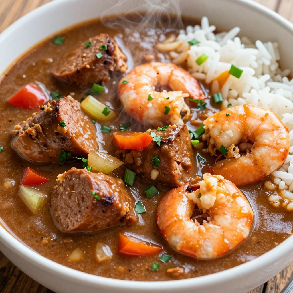 Gumbo Finished Dish