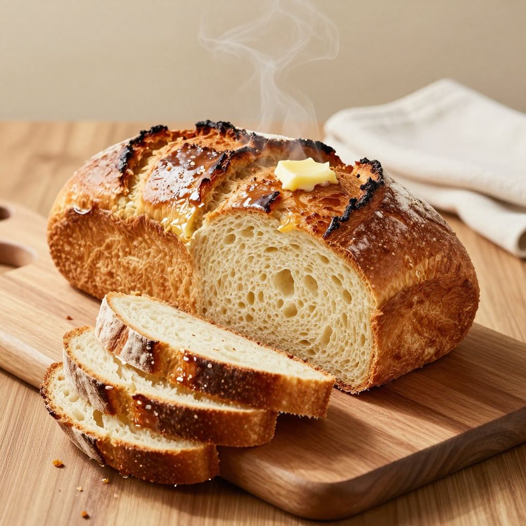 Freshly Baked Homemade Bread