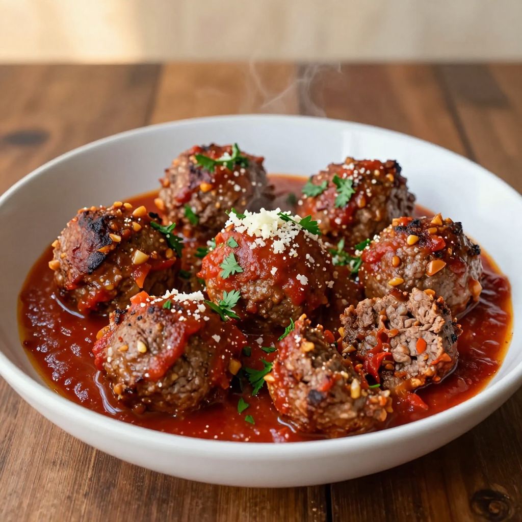 Meatballs in sauce