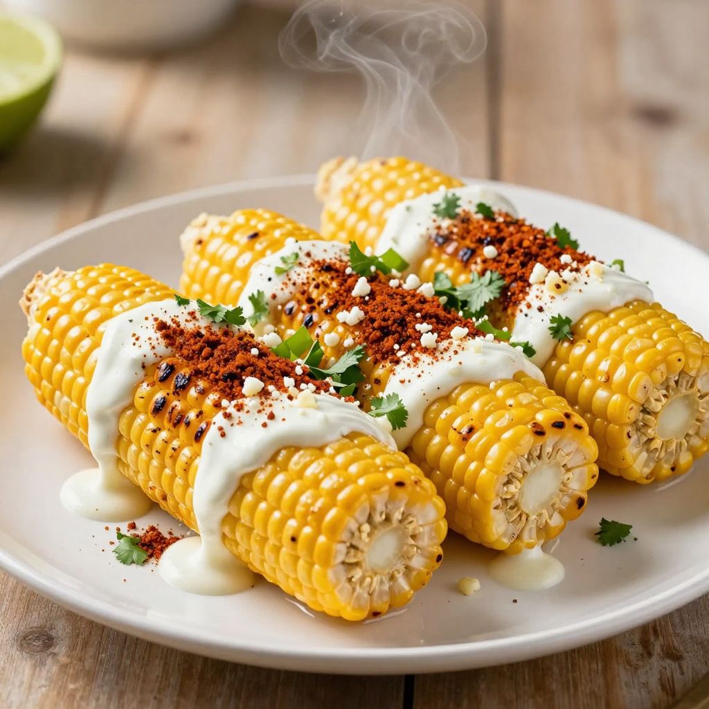 Mexican Street Corn Plated