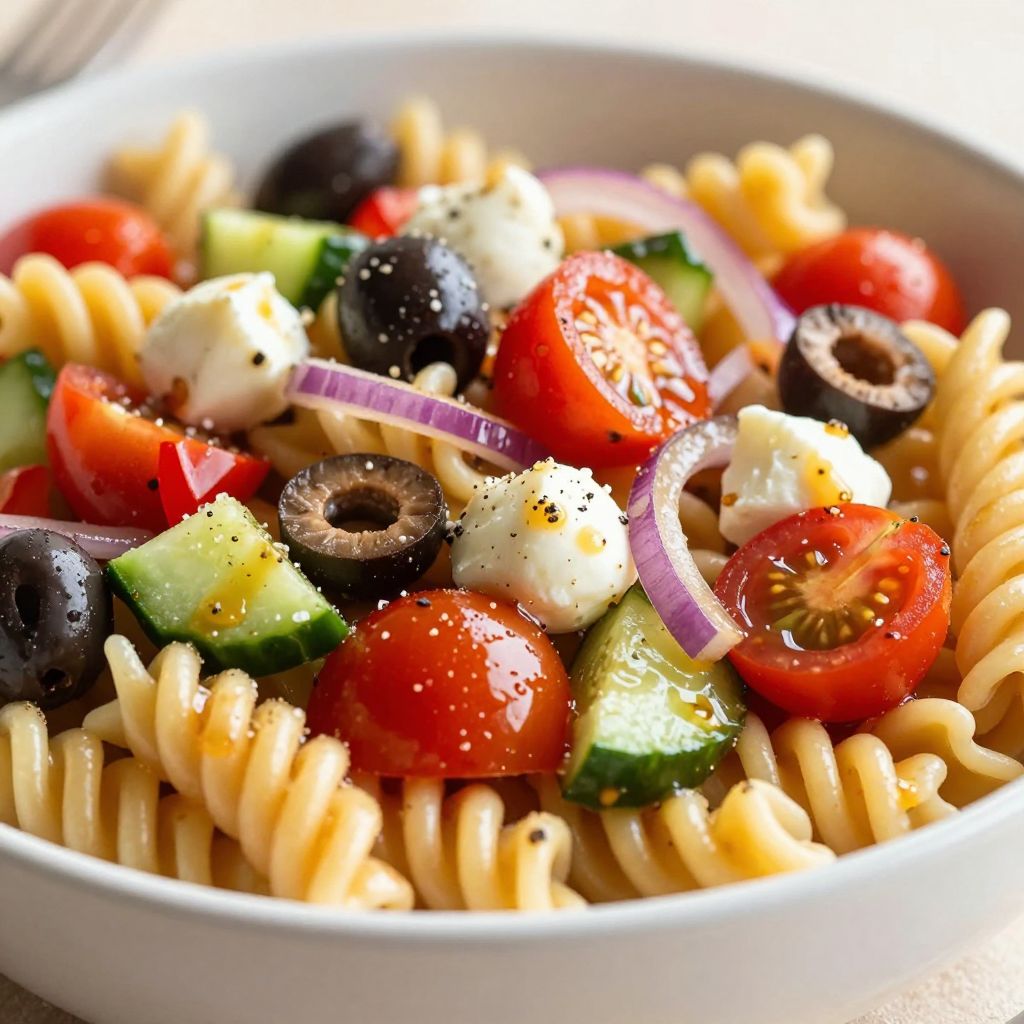 Pasta Salad In Bowl
