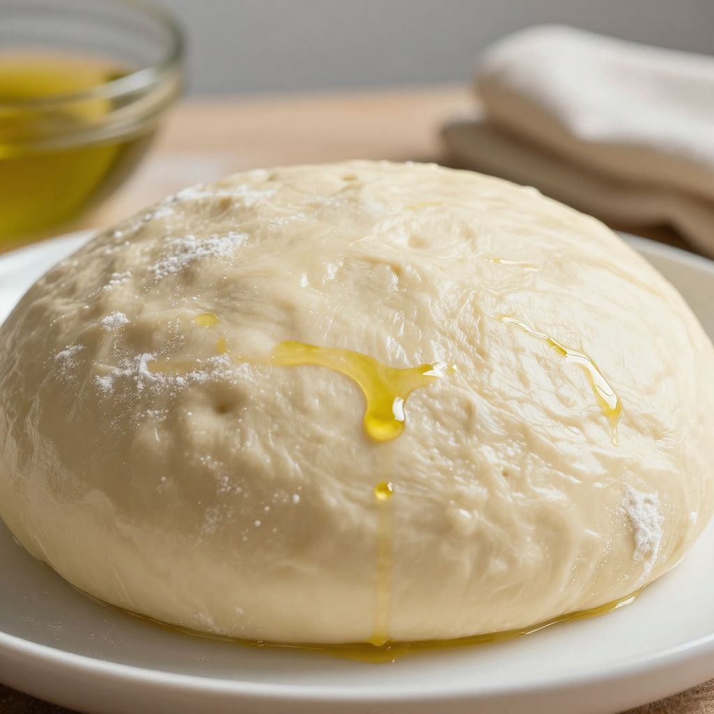 Pizza Dough Process Image