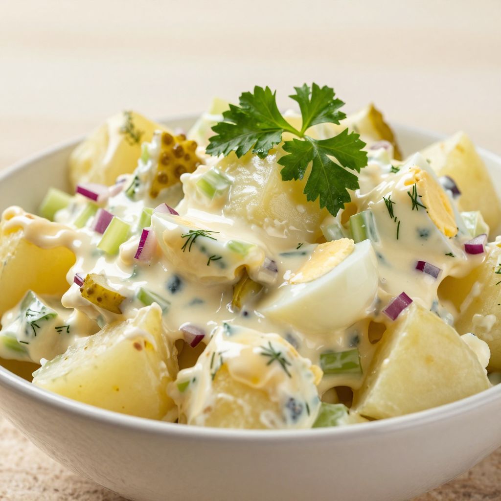 Potato Salad Preparation