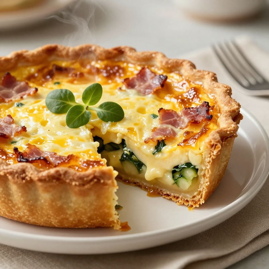 Quiche Ready to Serve