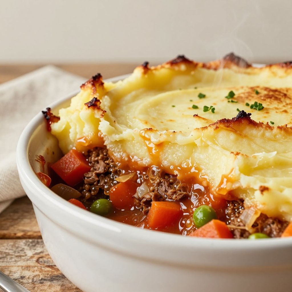 Shepherd's Pie Out of the Oven