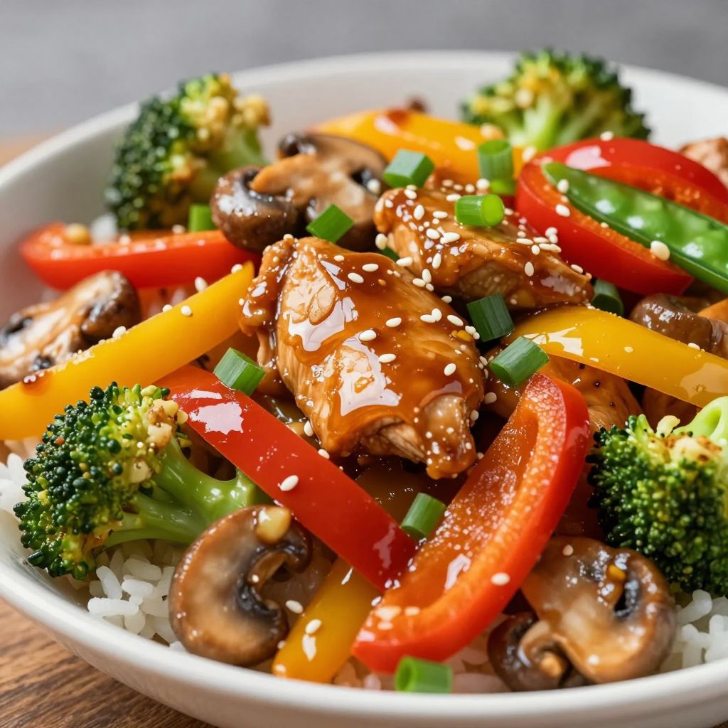 Stir Fry Cooking Step