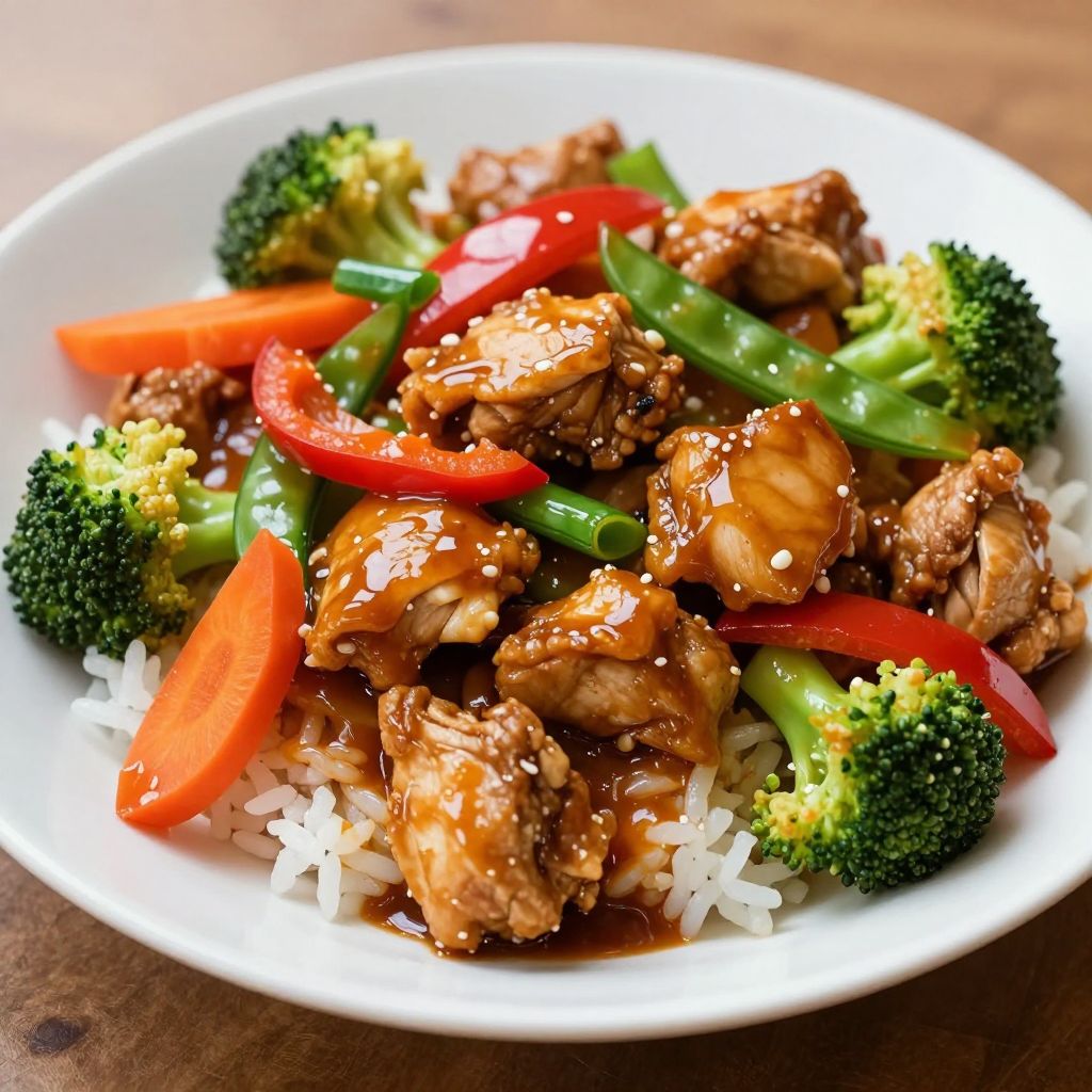 Stir Fry Cooking Step