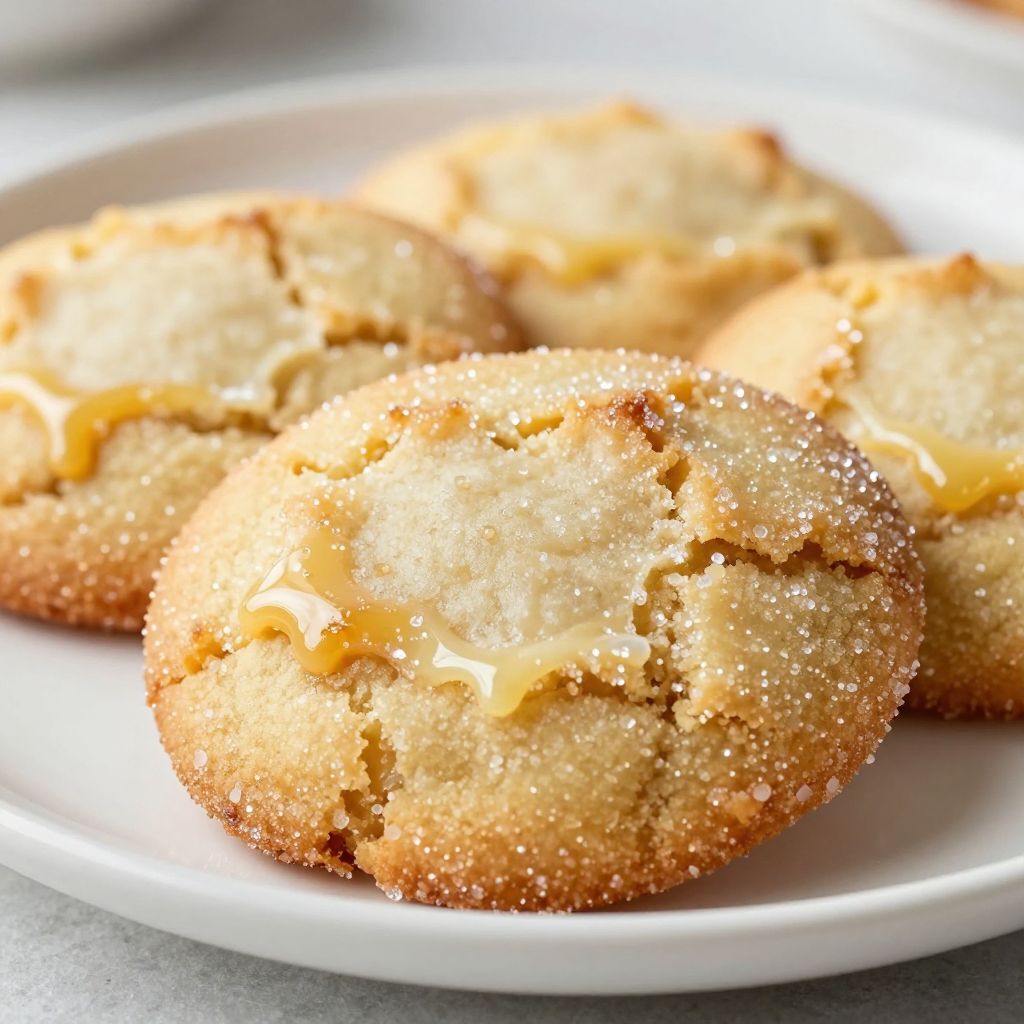 Sugar Cookies on Baking Tray
