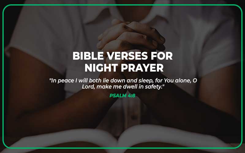 Bible Verses for Night Prayer
