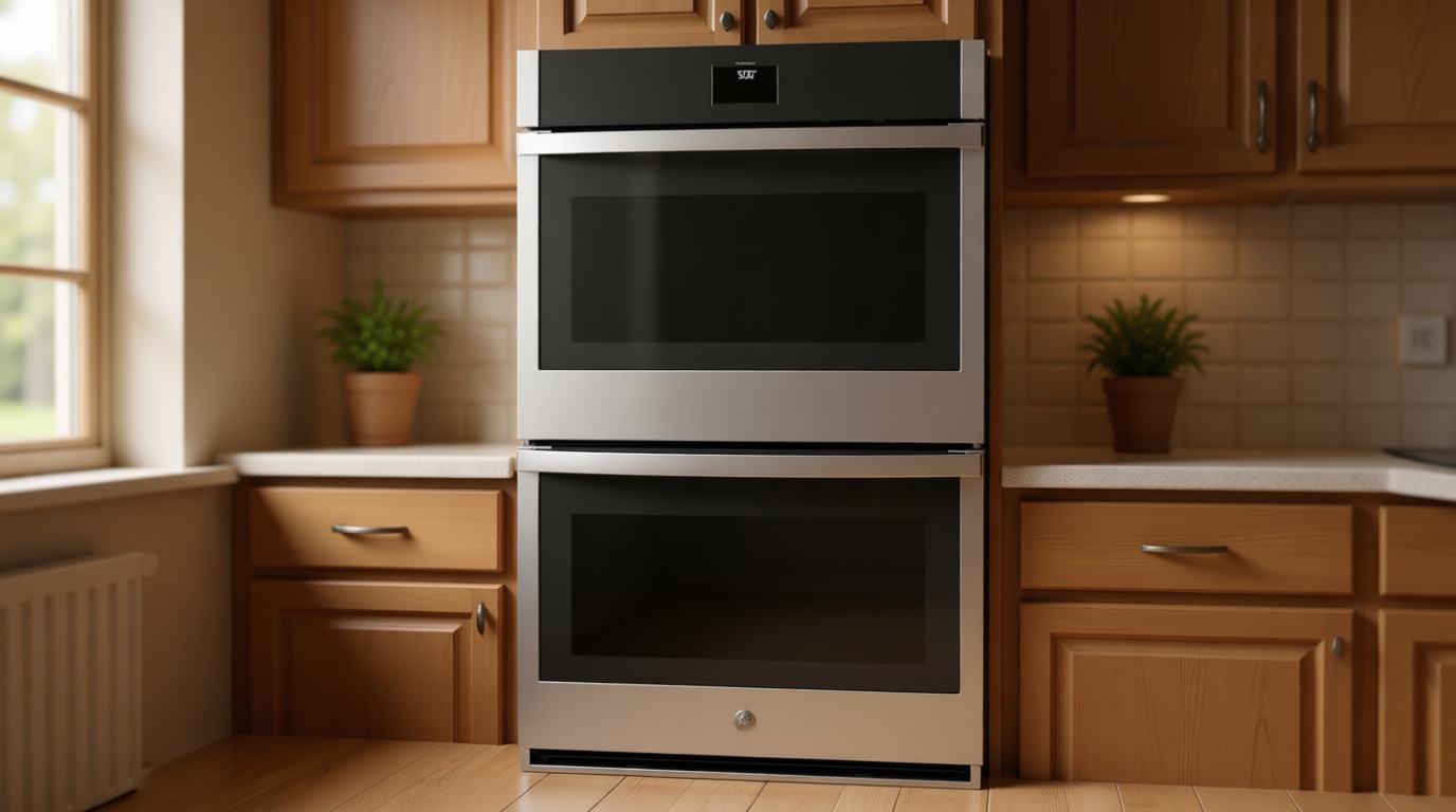 GE JTD5000SNSS 30 Inch Electric Double Wall Oven in Stainless Steel