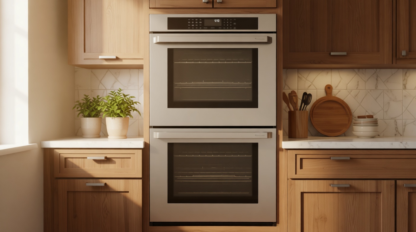 Rangaire RWOD301GS 30 Glass Touch Double Wall Oven - Stainless Steel, Electric Oven, True Convection, Self Cleaning, Easy Reach Racks