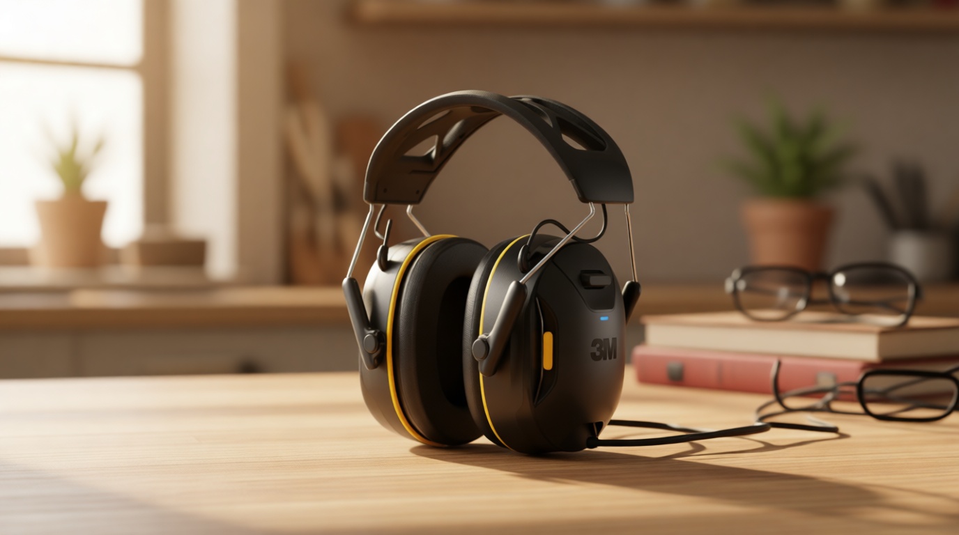 3M WorkTunes Connect Wireless Hearing Protector with Bluetooth Technology, Bluetooth Hearing Protection with a 26 dB Noise Reduction Rating