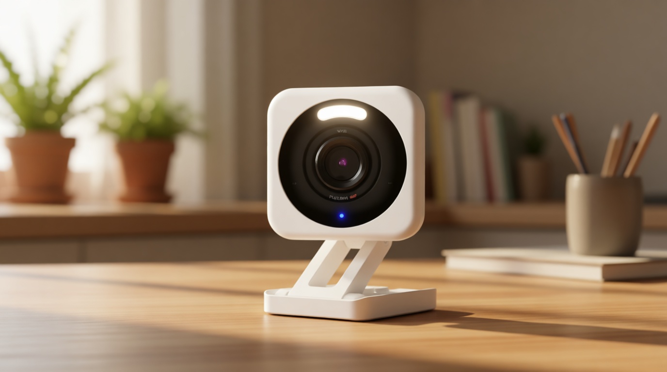 WYZE Cam v4 (Latest Model), 2.5K AI Security Camera, Indoor/Outdoor Cameras for Home Security, Baby Monitor & Pet Camera, Vibrant Color Night Vision, No Subscription Required, Free Expert Help