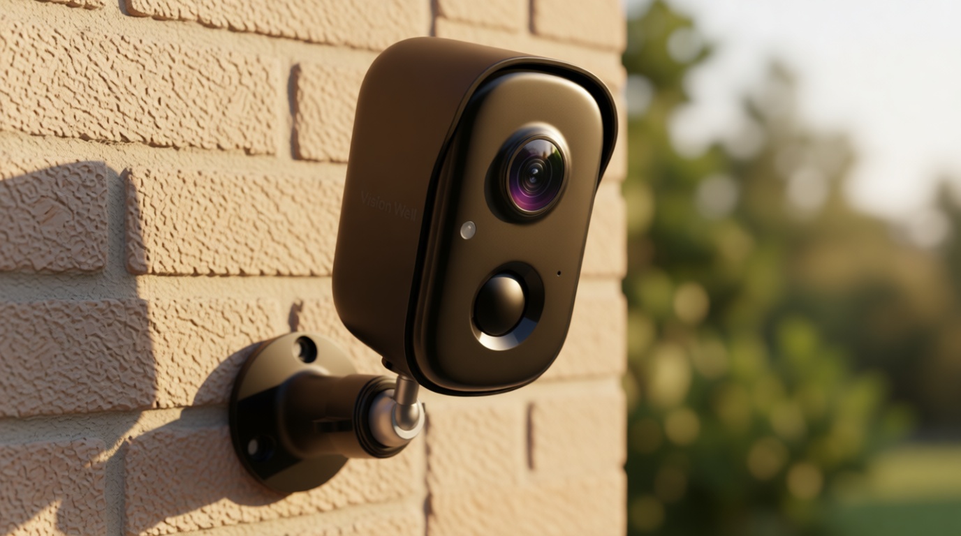 Security Cameras Wireless Outdoor, 2K Battery Powered AI Motion Detection Spotlight Siren Alarm WiFi Surveillance Indoor Home Camera, Color Night Vision, 2-Way Talk, Cloud/SD Storage-Black WiFi Camera