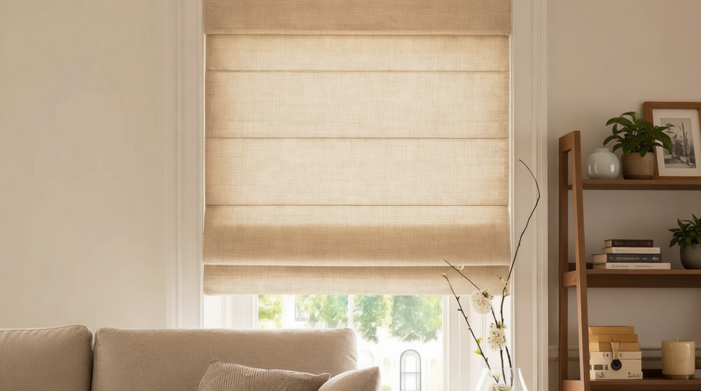 CHICOLOGY Cordless Roman Shade, Light Filtering Privacy Liner, Textured Belgian Flax Fabric, True-to-Size 34" W x 64" H, Inside/Outside/Ceiling Mount Window Treatment for Living Room Bedroom